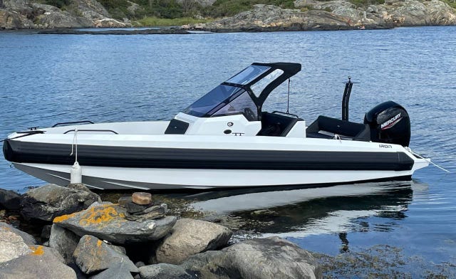 IRON 647 Mercury 150hk 2022 / Endast 110gångtimmar