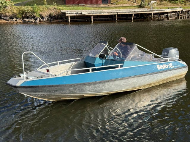 Buster XL Yamaha 80hk 4takt / Endast 369gångtimmar