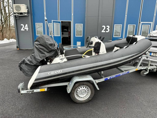 Grand 340 Golden Line - Tohatsu F30. Inkl. 80km/h trailer.