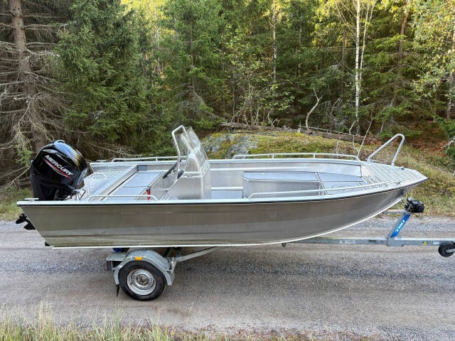 Kimple 480 Explorer Mercury 50Hk Fyrtakt -23 (Sjösatt) 110h