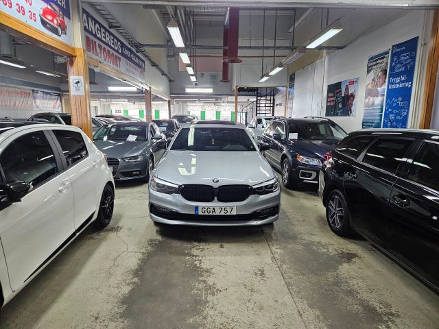 BMW 520d 2018 – bild 3