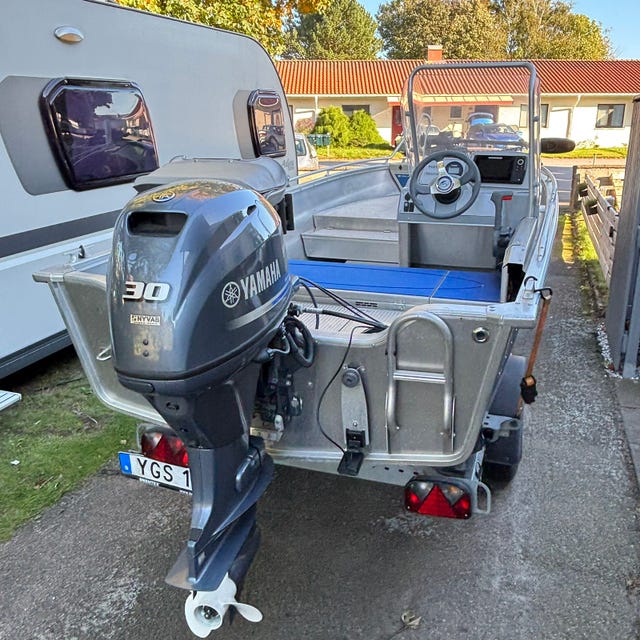 Linder Sportsman 445 Catch – 2019 | Yamaha 30 hk | Minn Kota Terrova | Helix 7 |