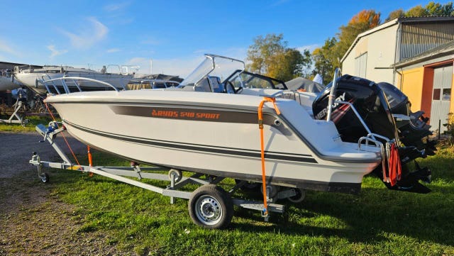 Ryds 548 Sport -18 utt -19 Mercury F80 EFI -19 inkl vagn