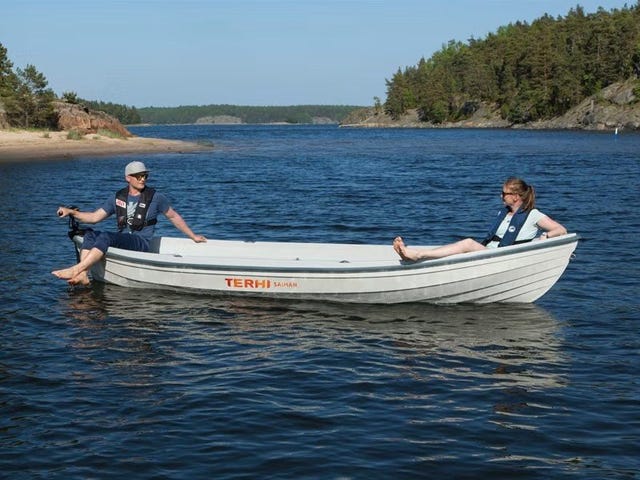 Terhi Saiman Solar med elmotor och batteri