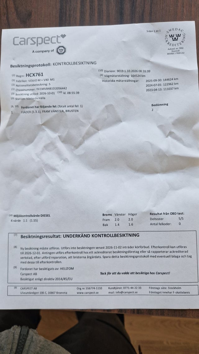 Volvo V40 2013 – bild 3