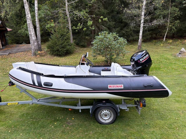 SUZUMAR 410cc Suzuki 50Hk Fyrtakt -17 endast 150h
