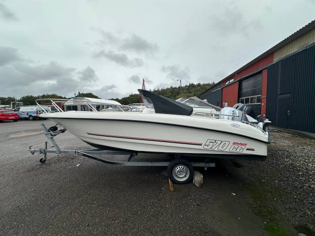 Micore 570 Offshore + Honda 100hk 2020 - Fint skick