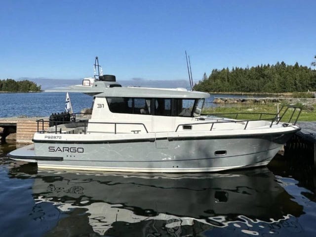 Sargo 31 Aft Door / VP D6-400 / 2021 / Mycket välutrustad!