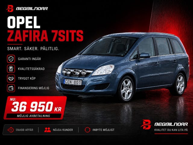 Opel Zafira — bild 1 av 12