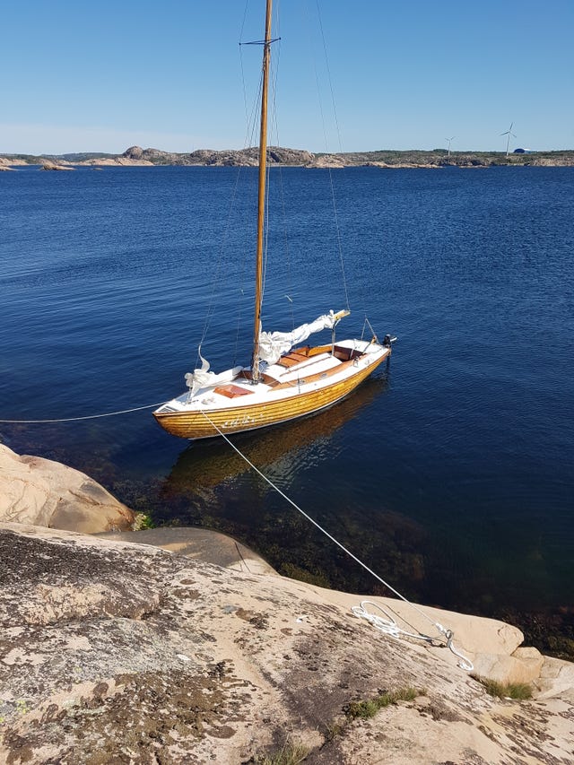 Nordisk folkbåt till salu