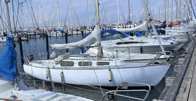Segelbåt TUR 80 med nyare motor, furlex och genua