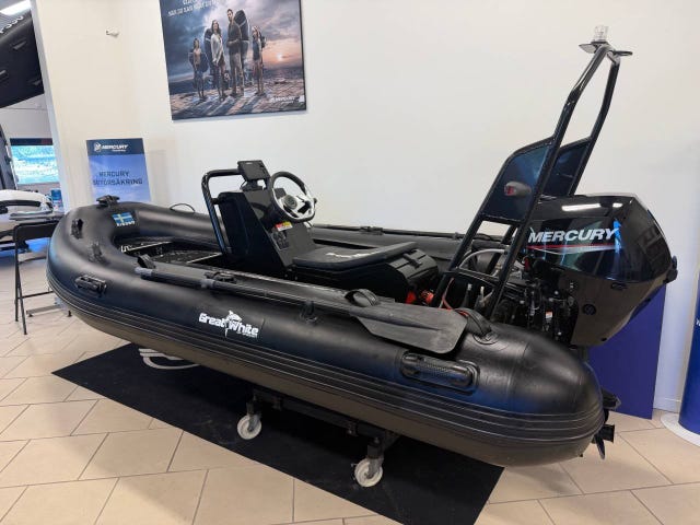 Begagnad Greatwhite ALU360 Jockey med Mercury 20hk EPT, 2023