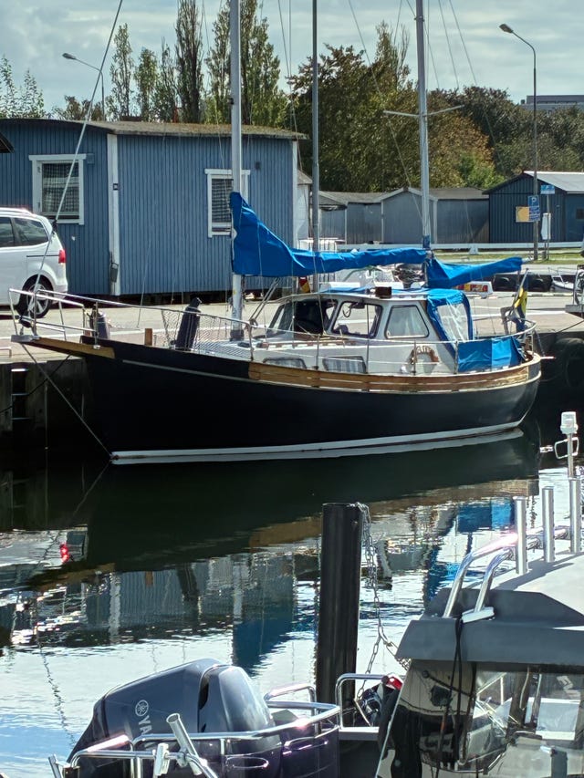 Motorseglare Trålaren