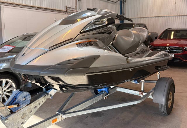 Yamaha WaveRunner FX Cruiser SHO 249h gångtid