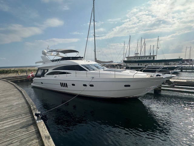 Princess 67 FLY -2005 | 2 x MAN 1100hk | Stabilisatorer