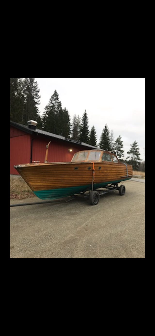 Träbåt Solö