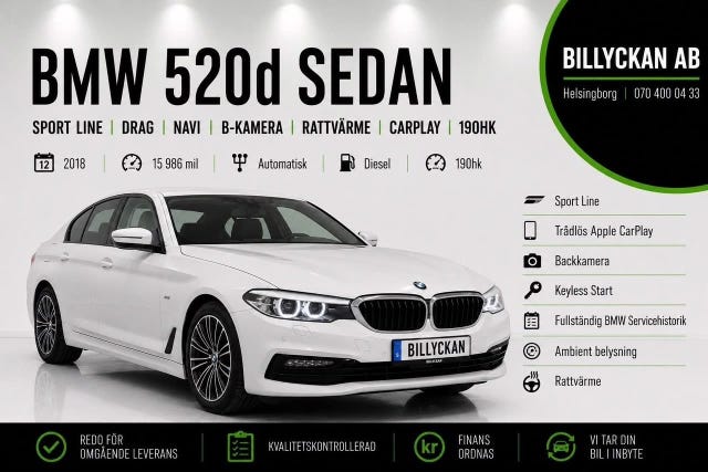 BMW 520d 2018