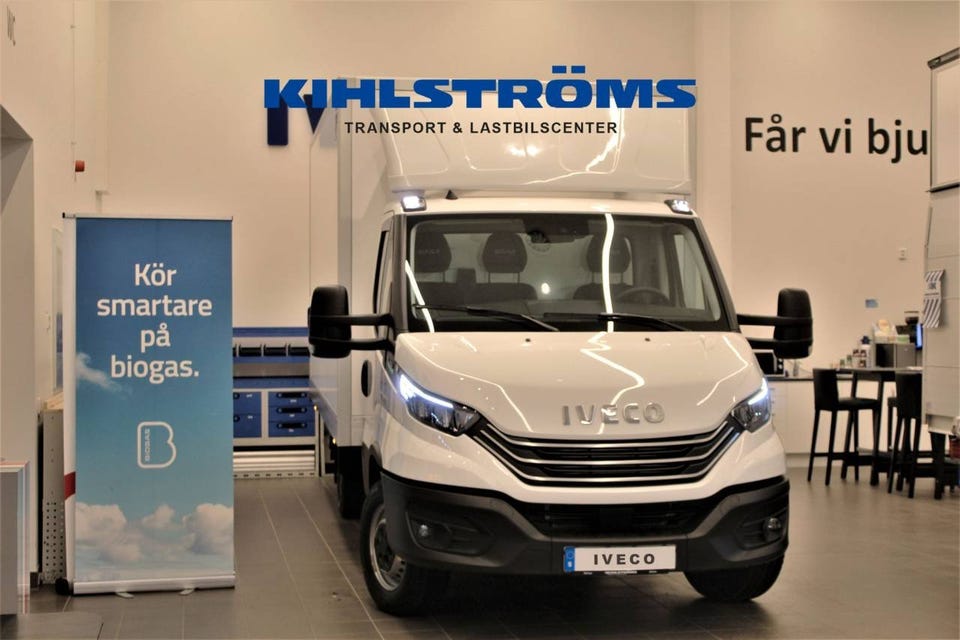 IVECO Daily – Miljözon3 · Hybrid Gas / Flak leasing hos Kihlströms Stockholm