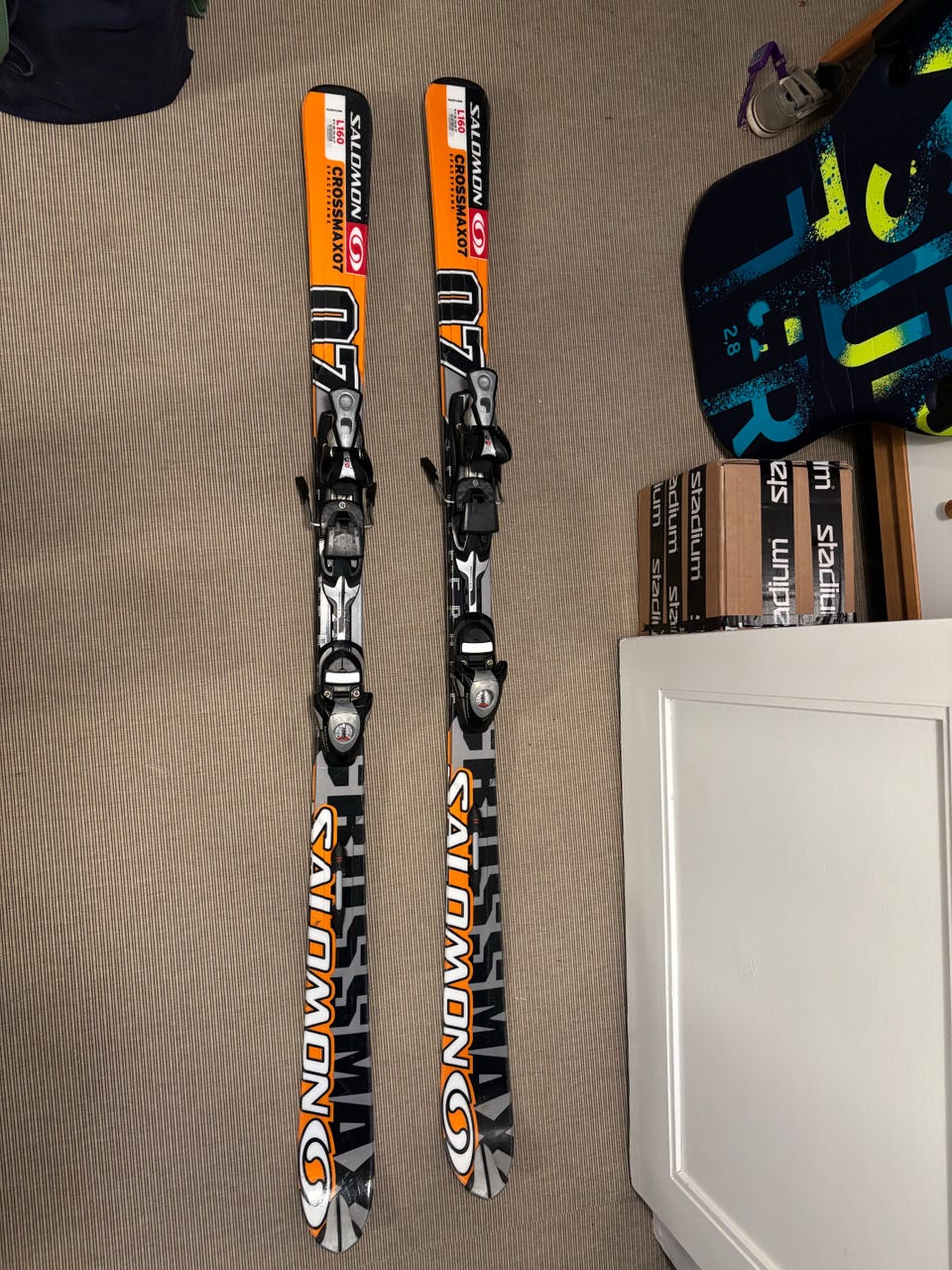 Salomon Crossmax 07 L160 Skidor med bindningar | Blocket
