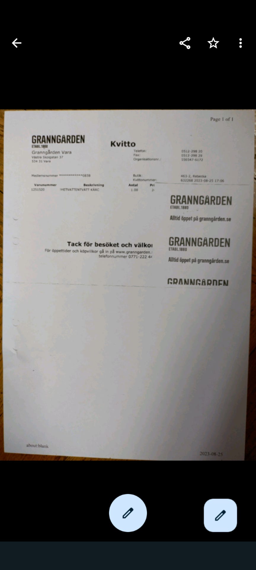 Galleribild