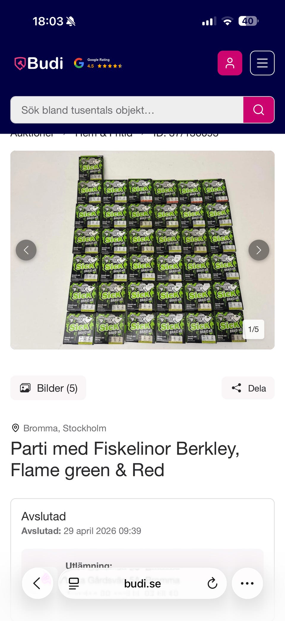 Galleribild