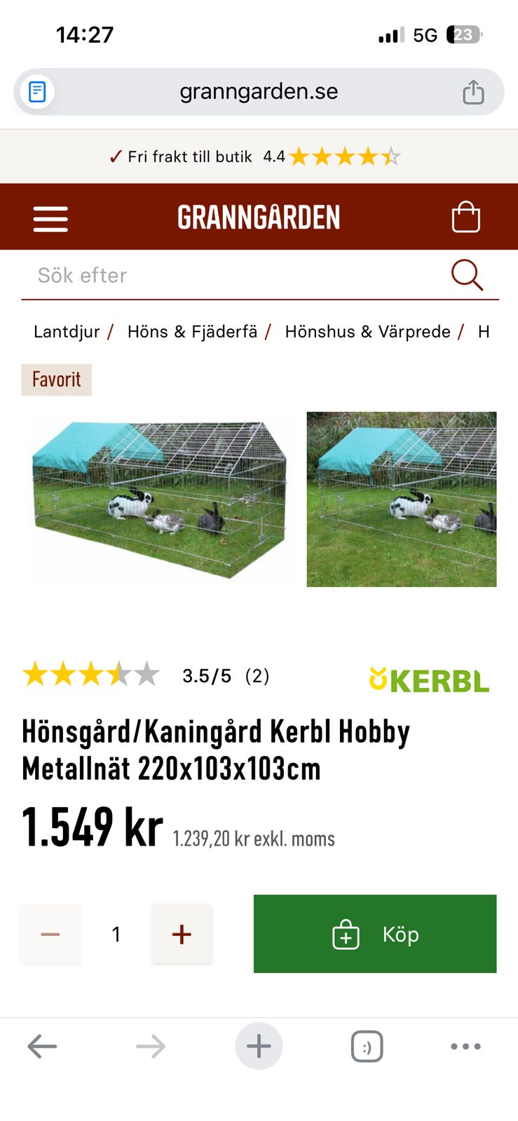 Galleribild