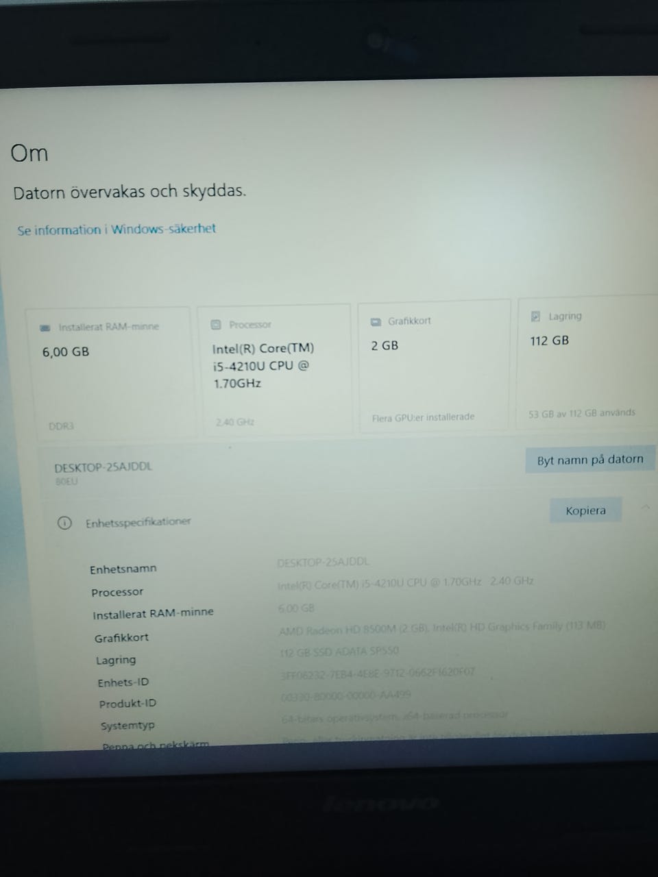 Galleribild
