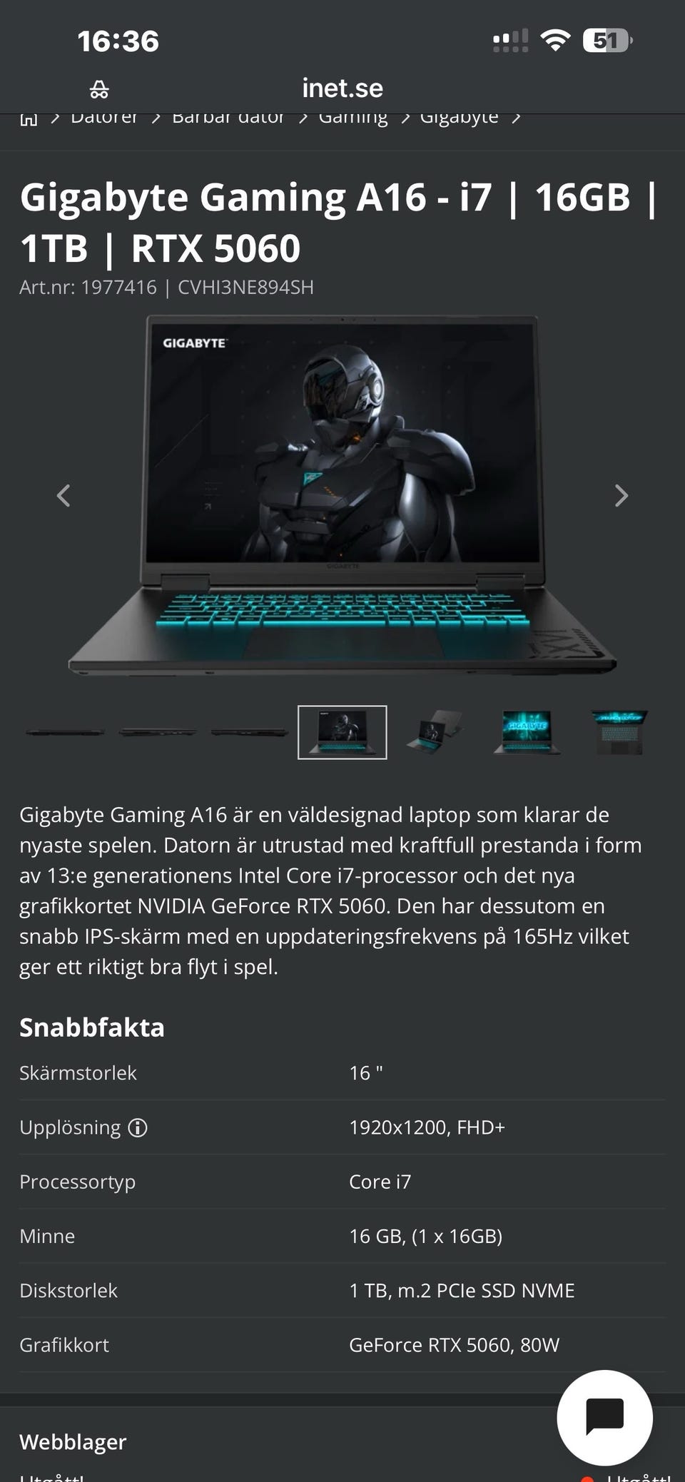 Galleribild