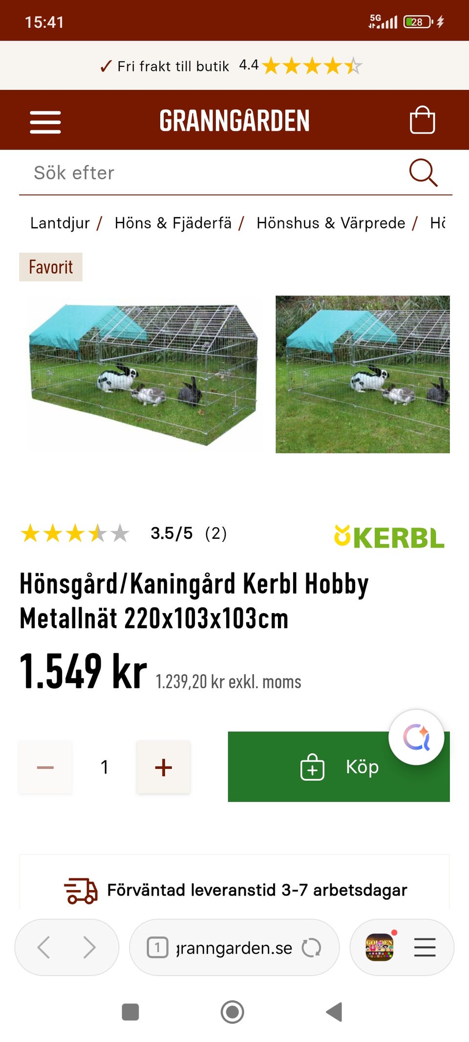 Galleribild