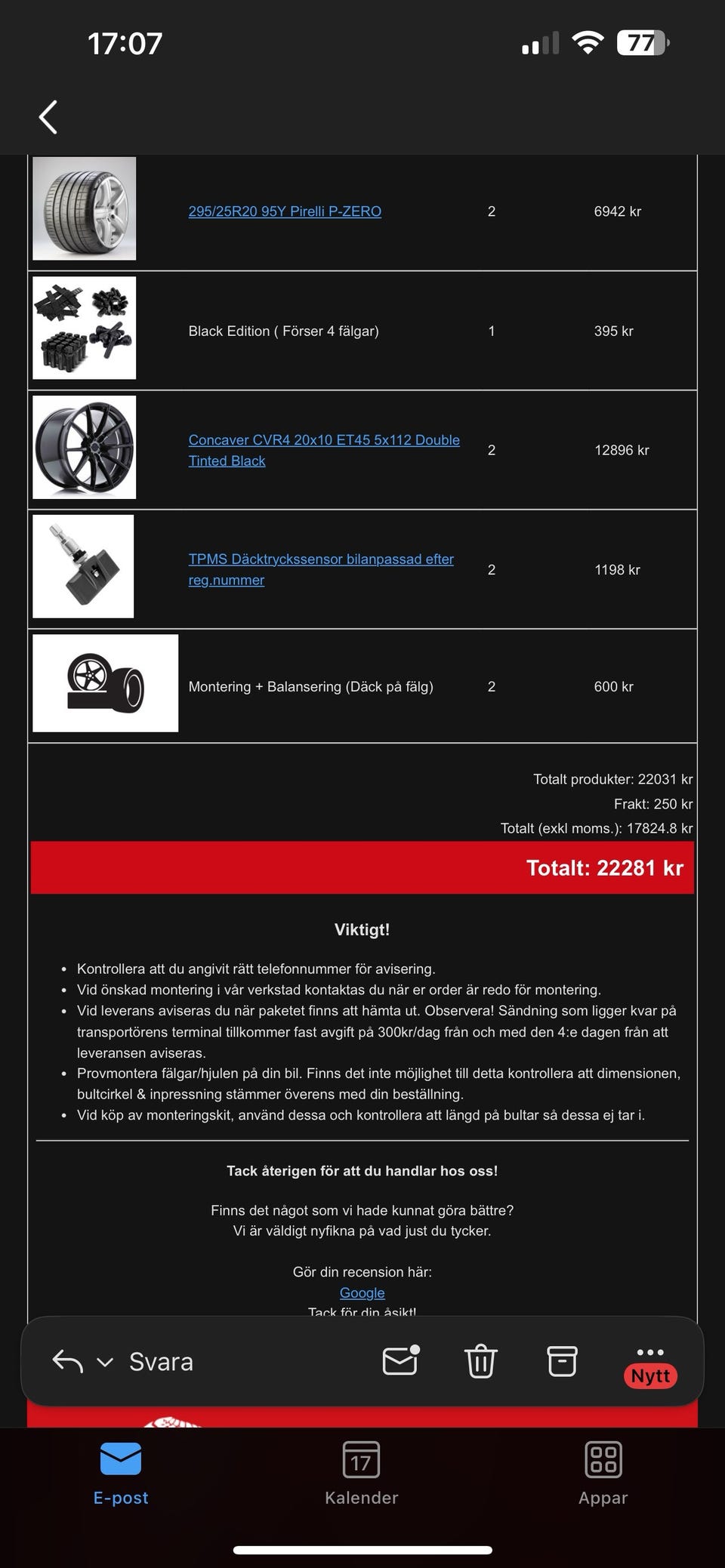 Galleribild