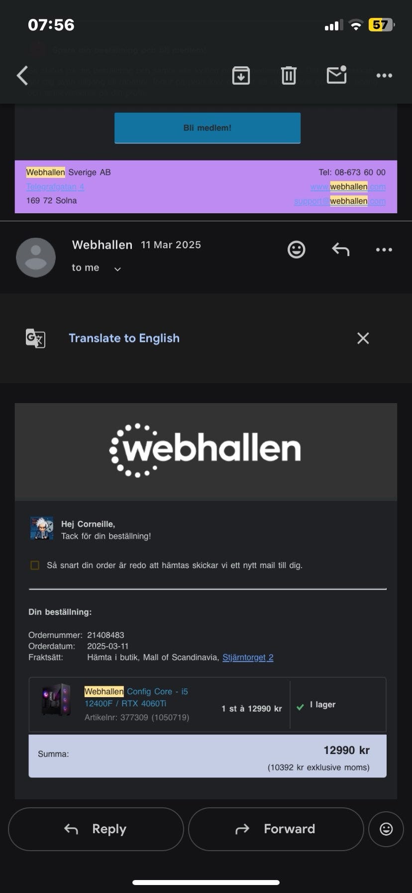 Galleribild