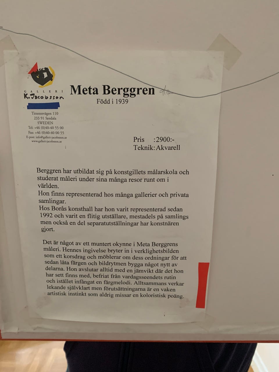 Galleribild