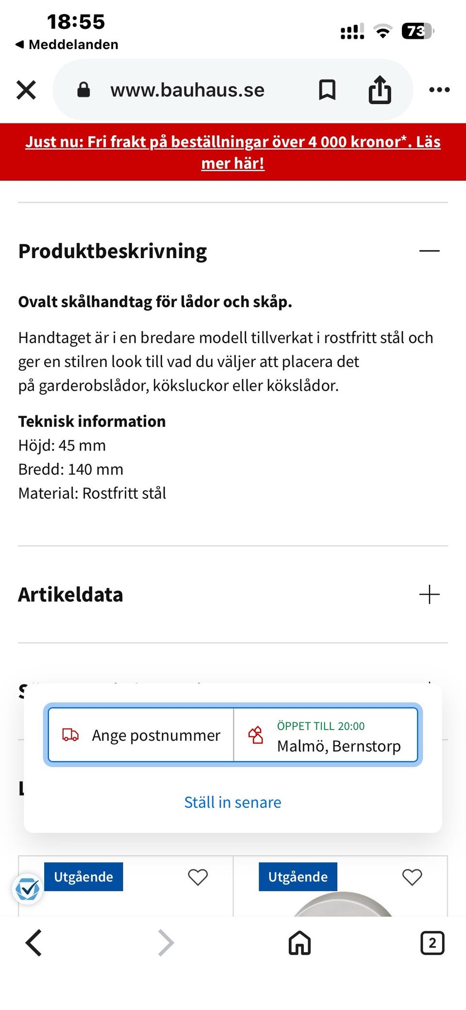 Galleribild