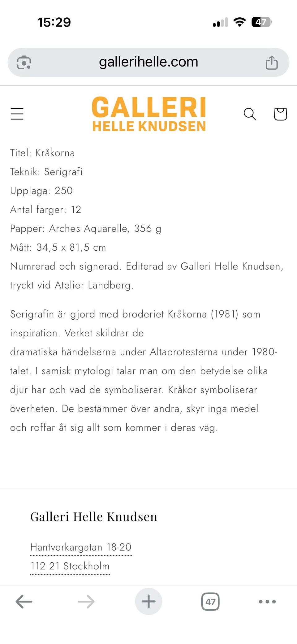 Galleribild