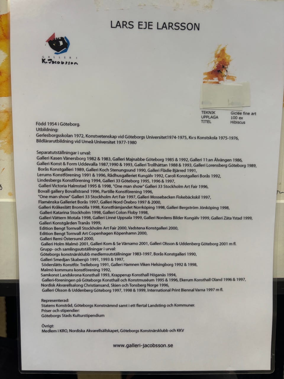 Galleribild