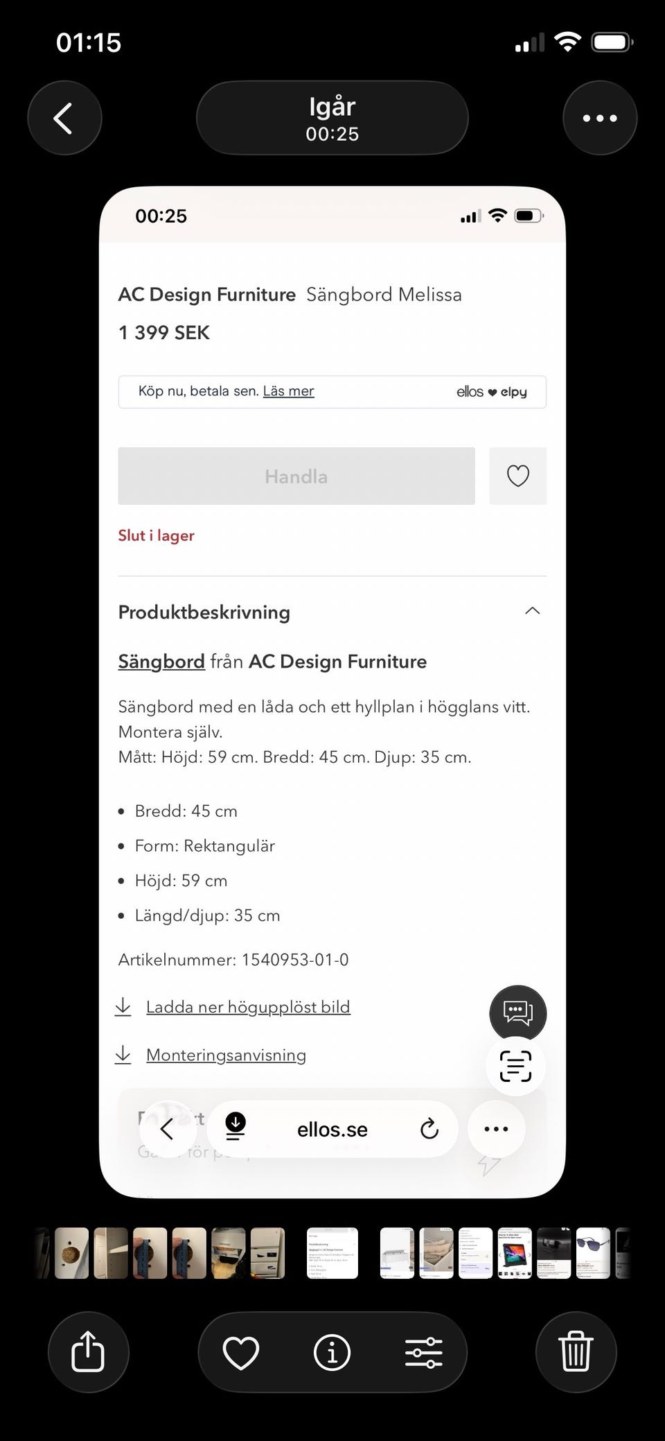 Galleribild