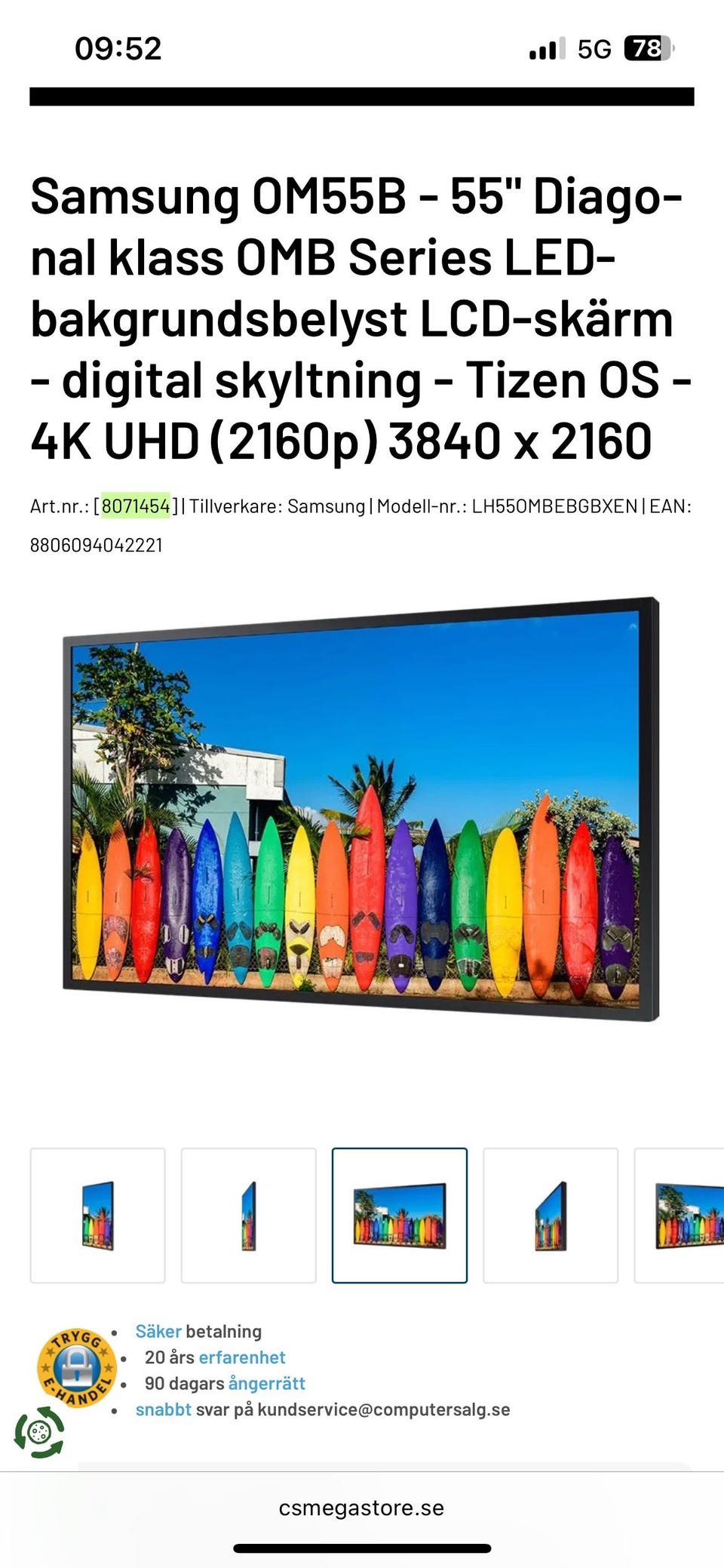 Galleribild