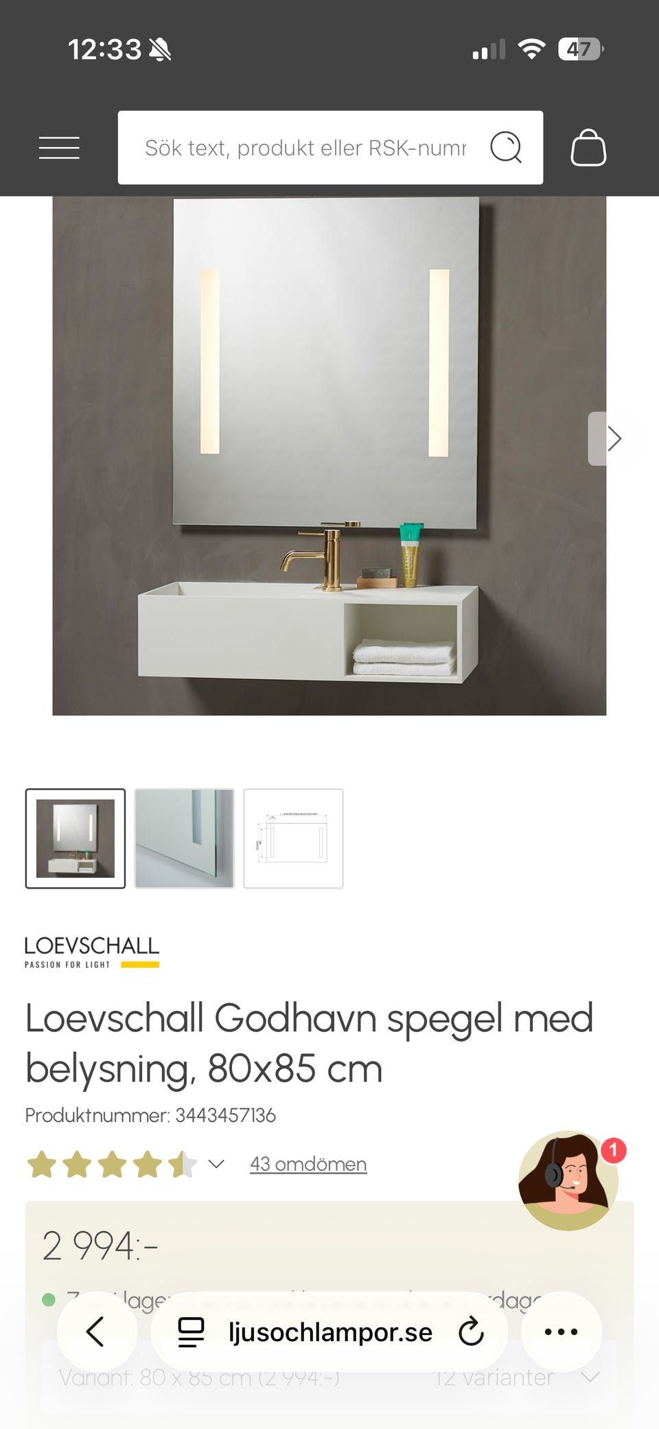 Galleribild