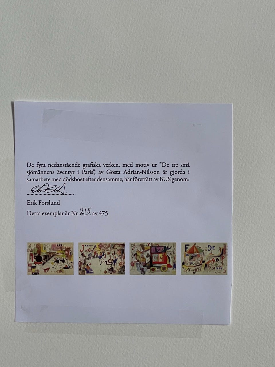 Galleribild