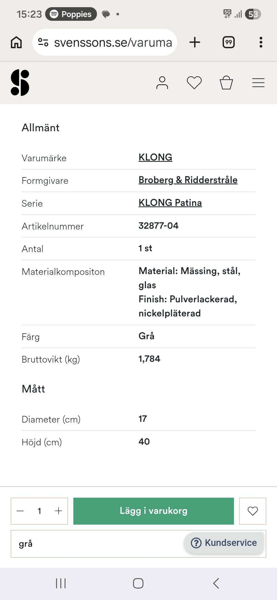 Galleribild