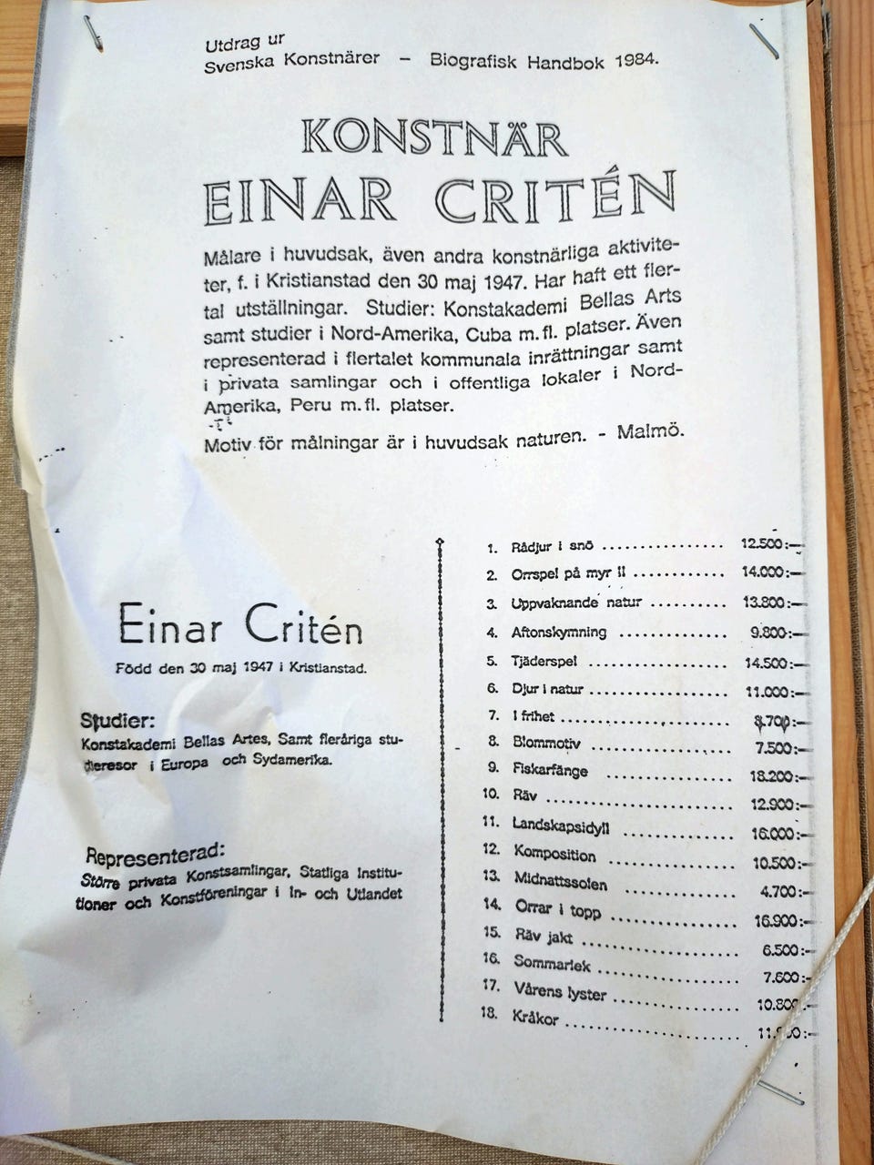 Galleribild