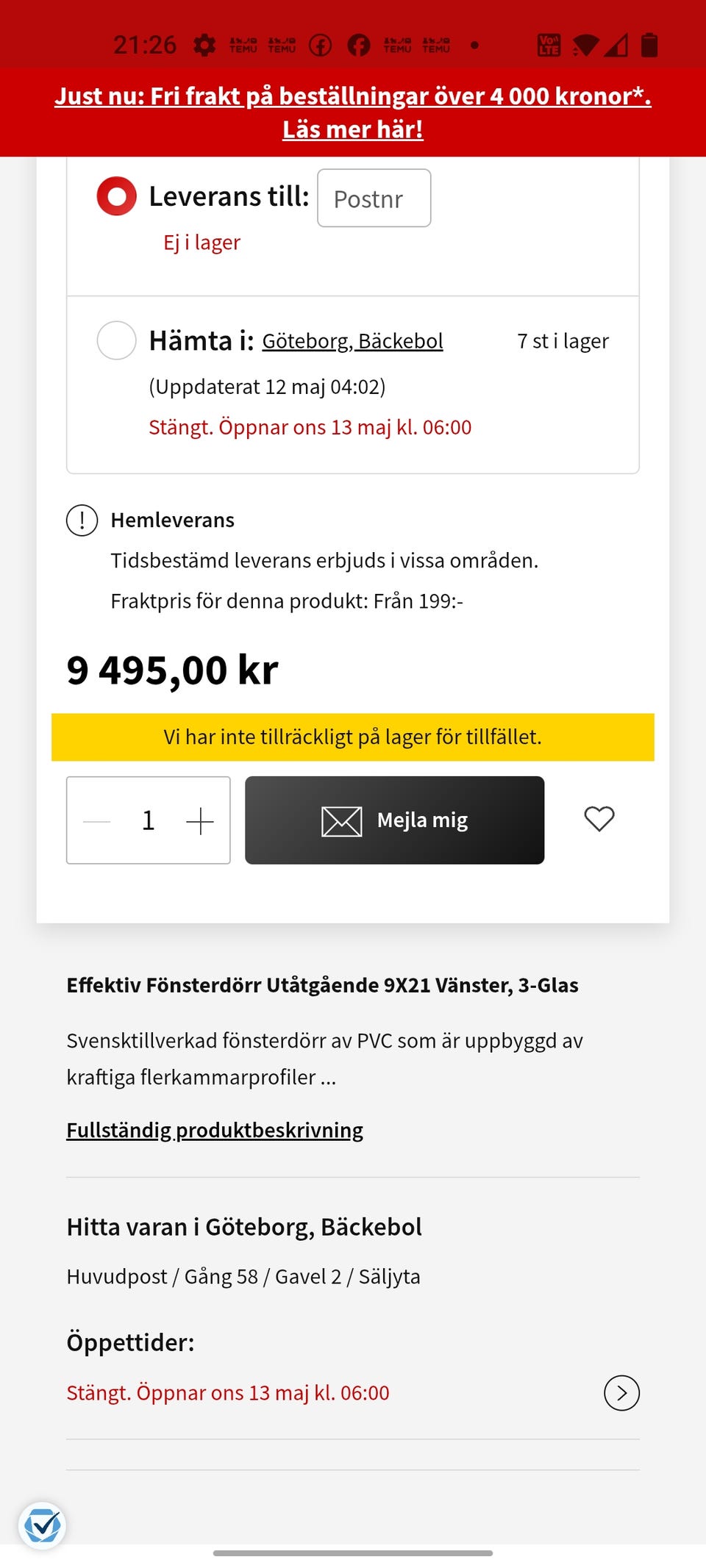 Galleribild