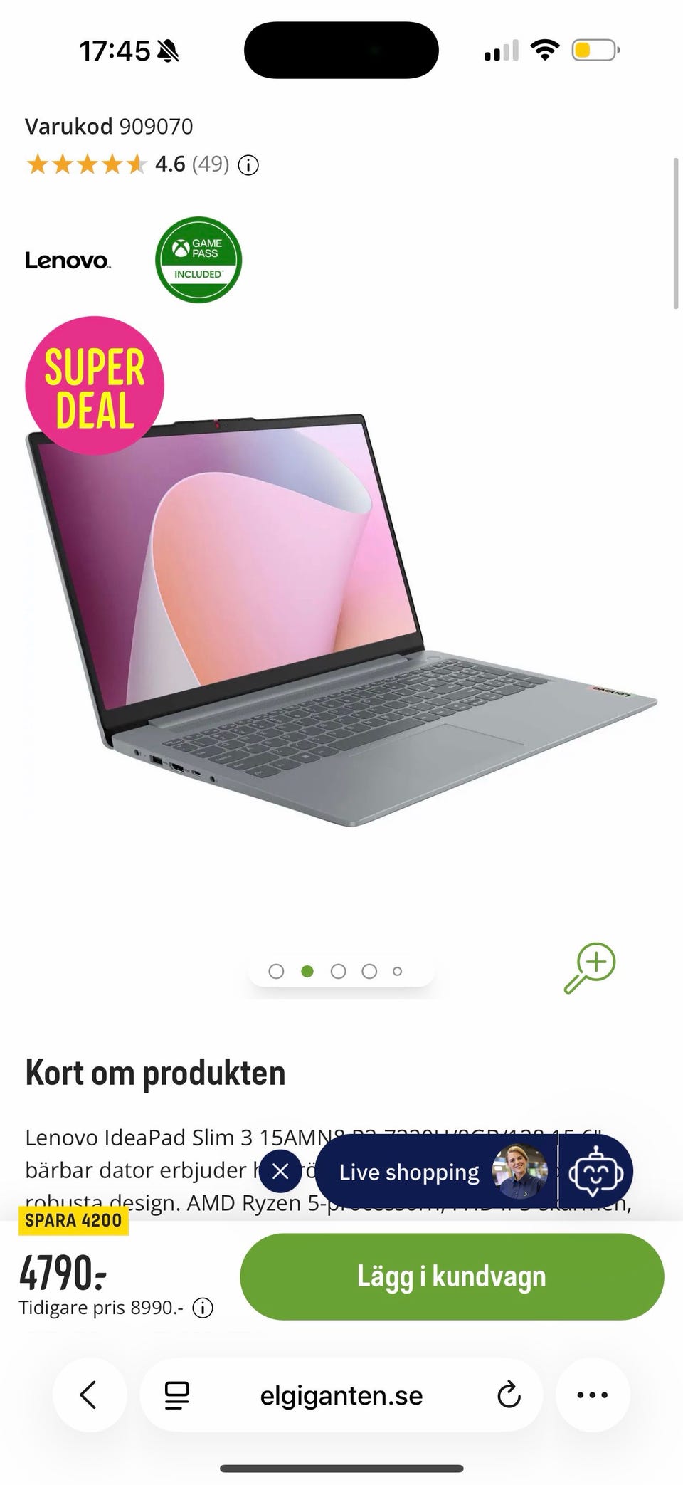 Galleribild