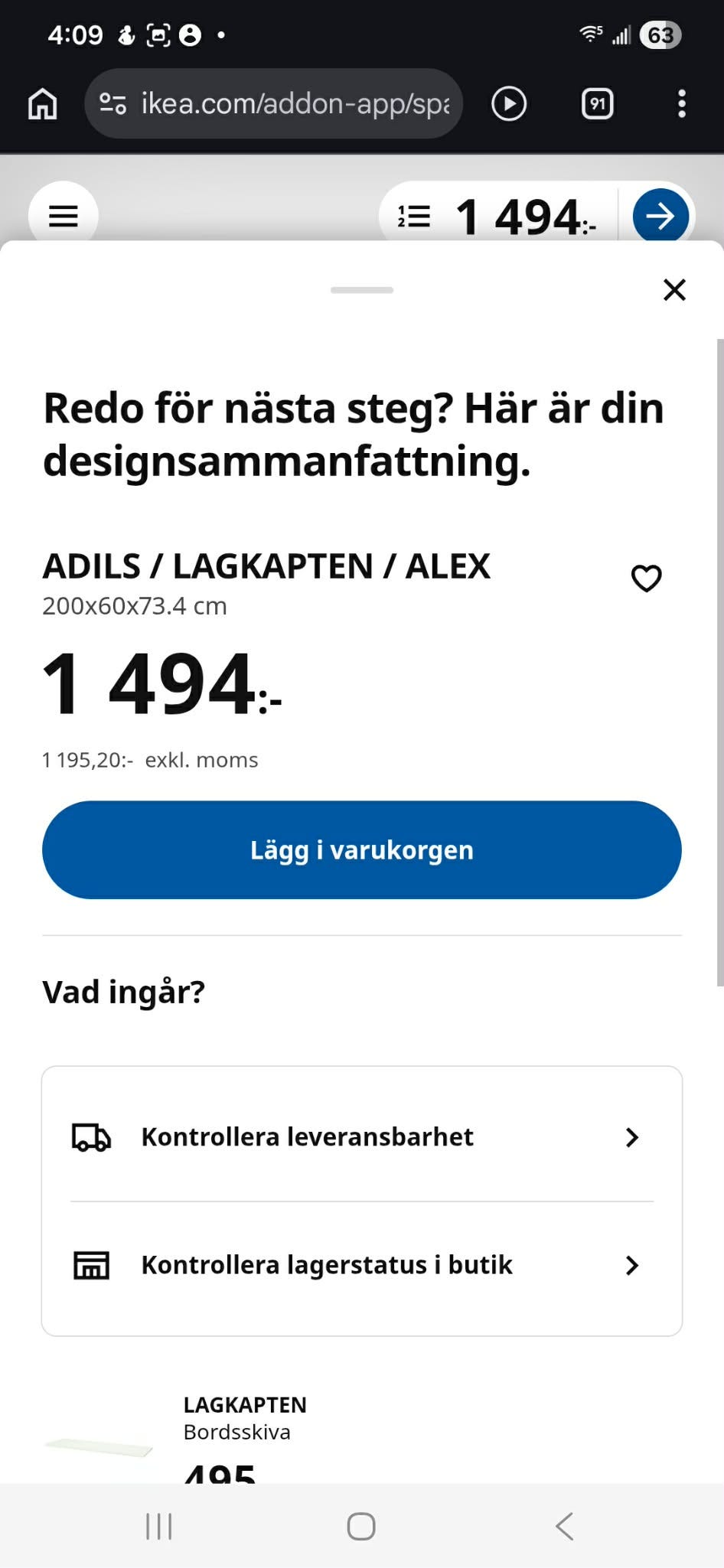 Galleribild