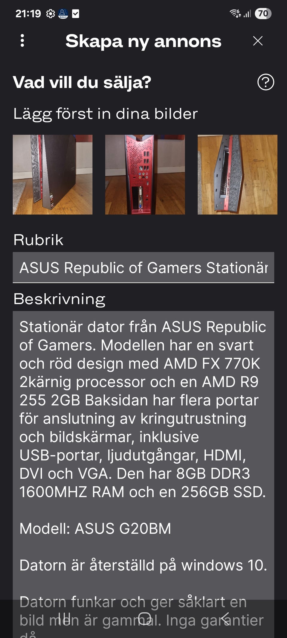 Galleribild