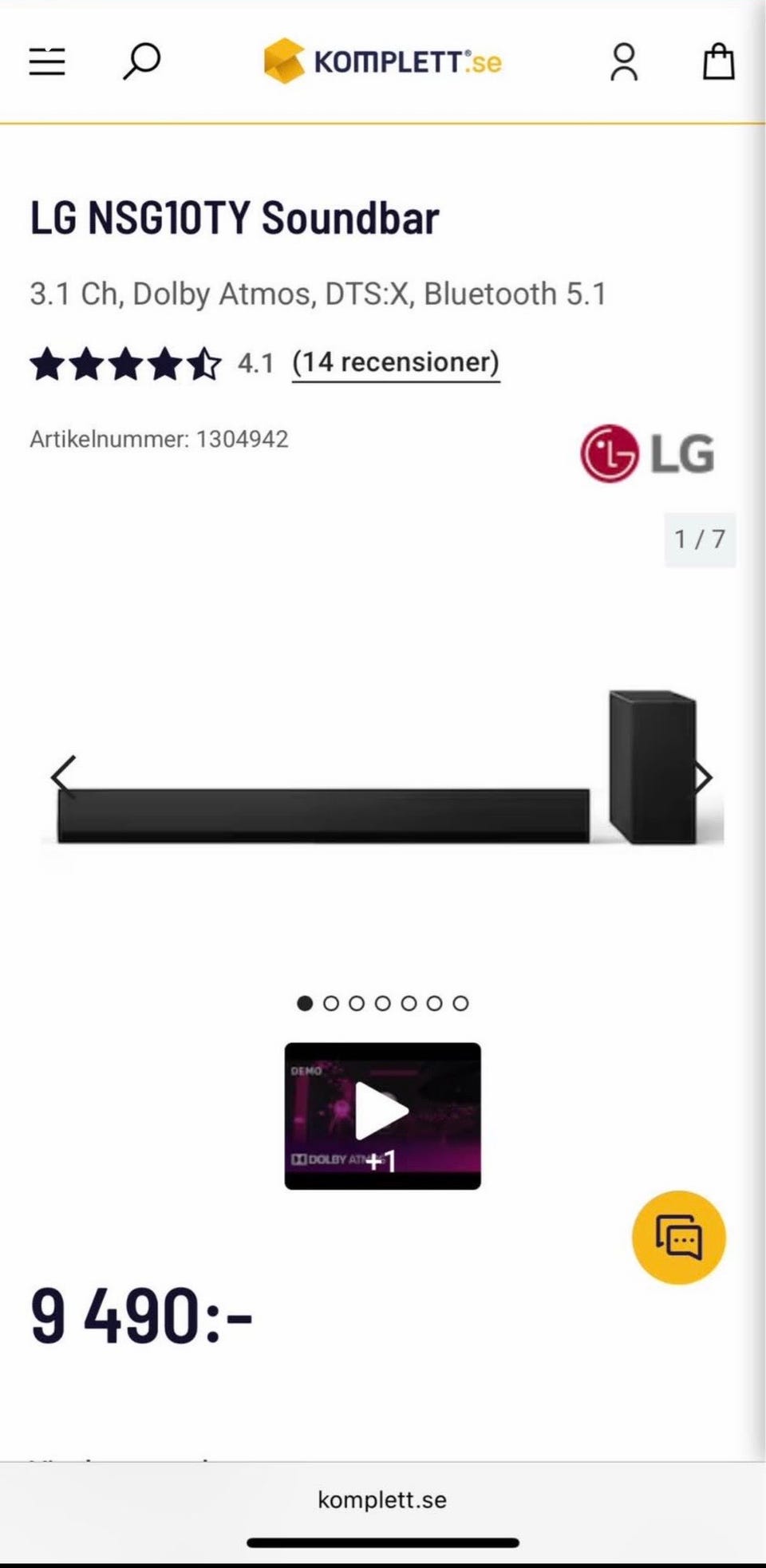 Galleribild