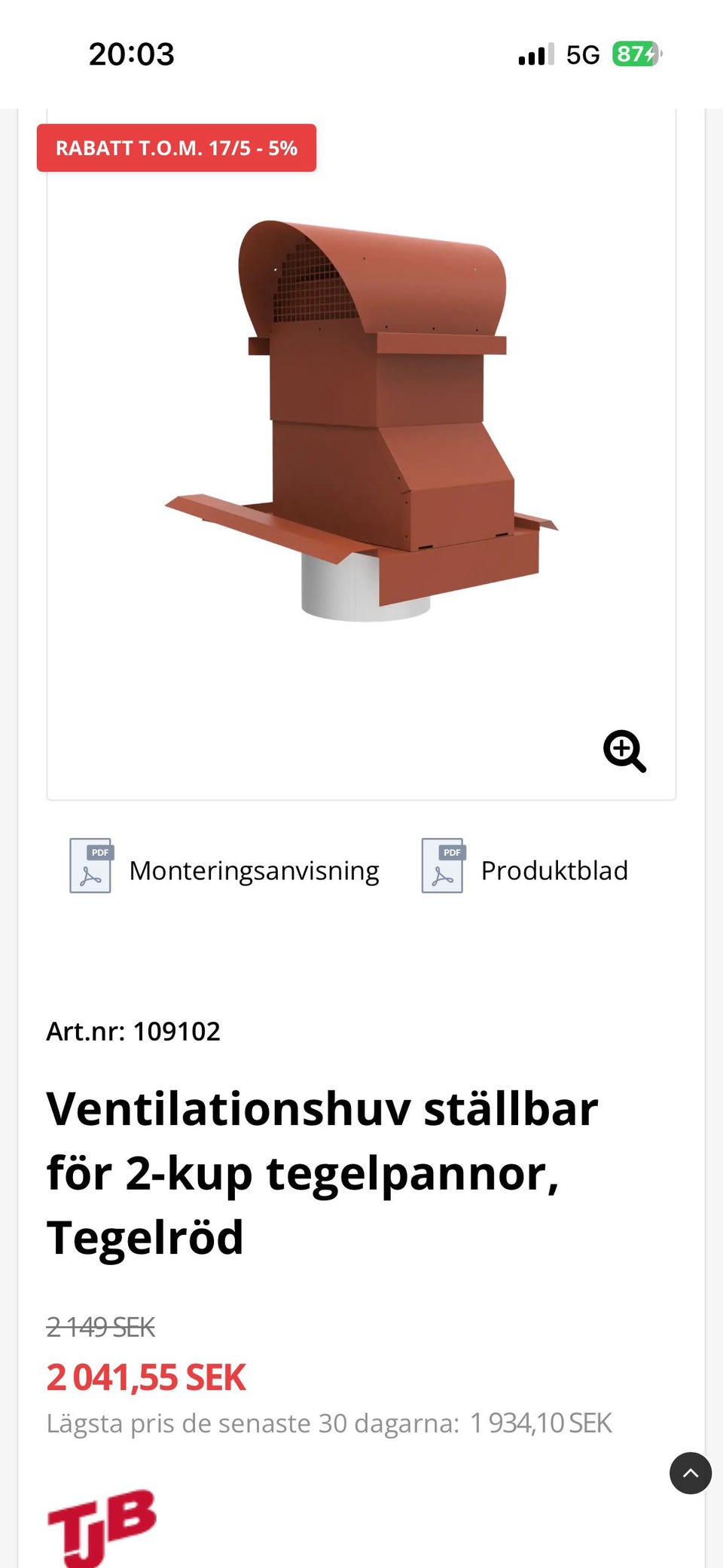 Galleribild