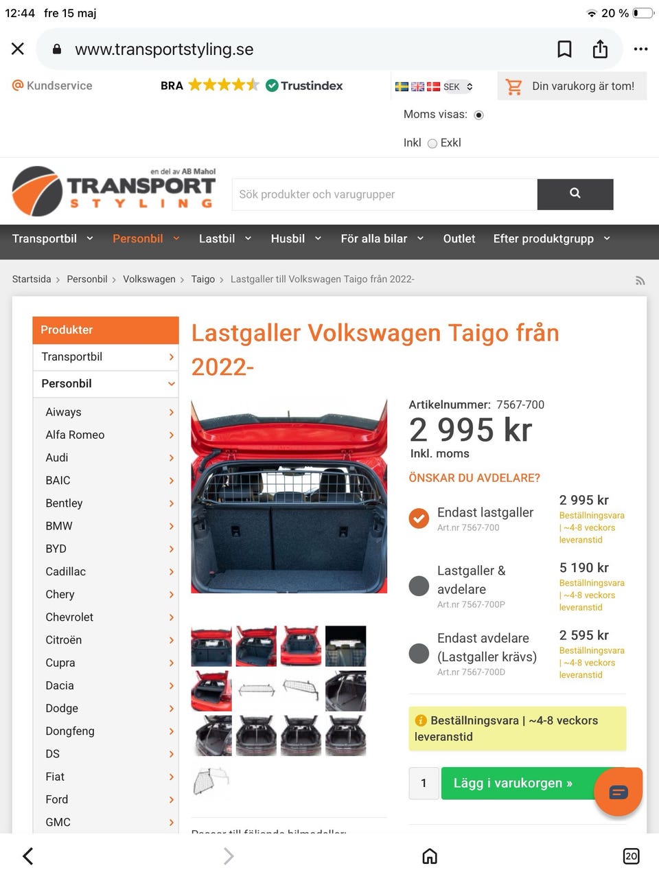 Galleribild