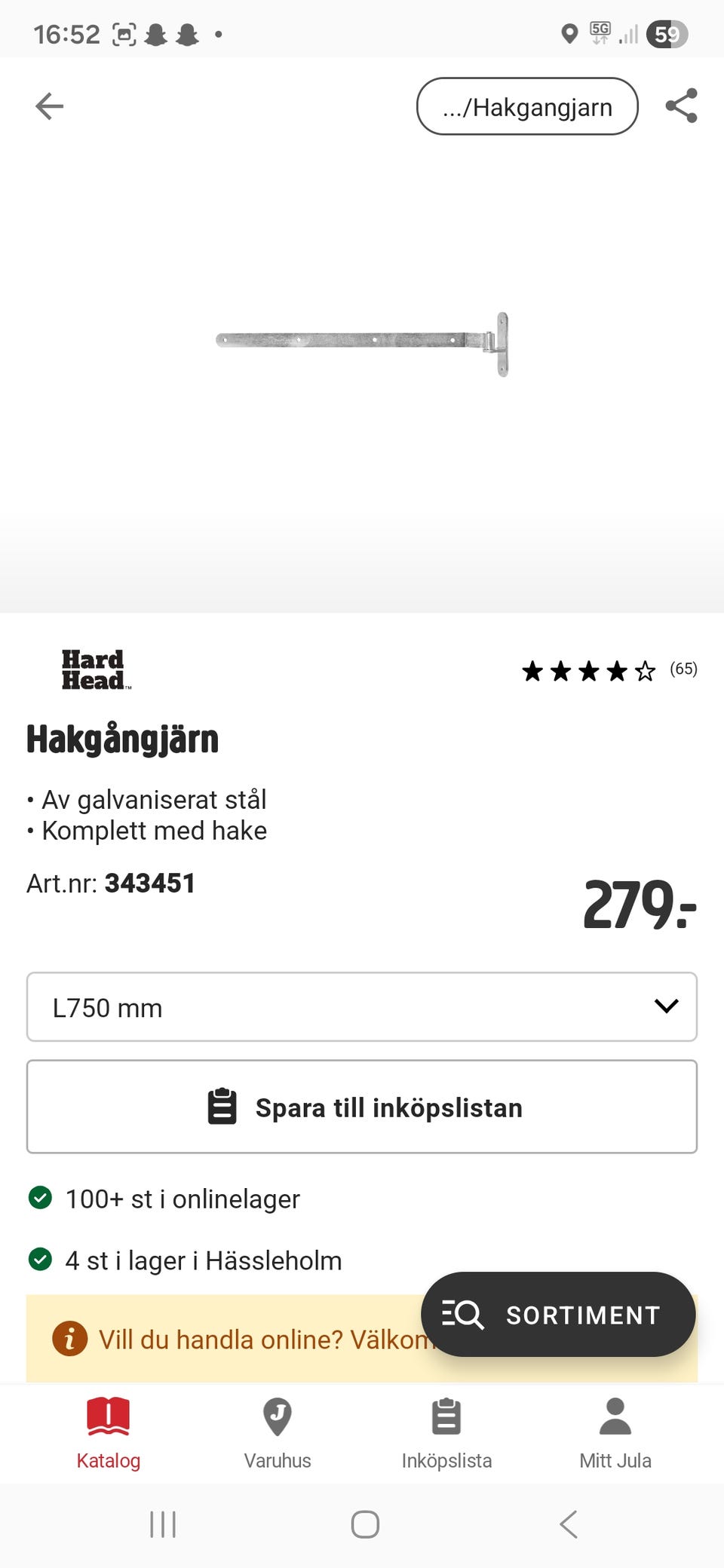 Galleribild