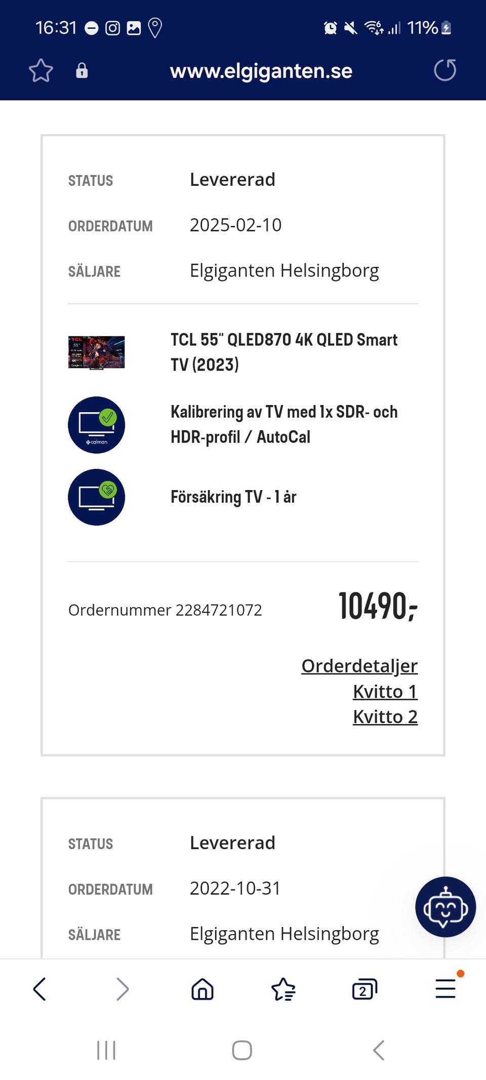 Galleribild